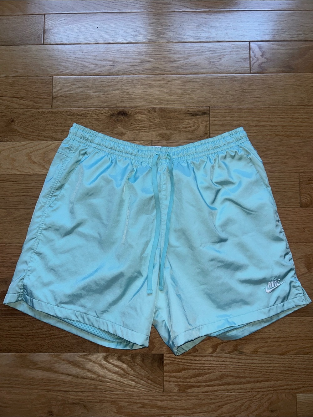 Nike Men’s Light Blue Athletic Shorts